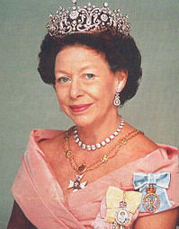 Full Name: Margaret Rose Father: George VI Mother: Elizabeth Bowes-Lyon Born: August 21, 1930 at Glamis Castle, Scotland Relation to Elizabeth II: Sister - princess_margaret