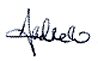 Signature of Prince Andrew