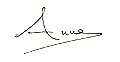 Signature of Princess Anne